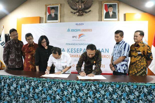 Lancarkan Bongkar Muat, BGR Logistics Gandeng Pelabuhan Tanjung Priok