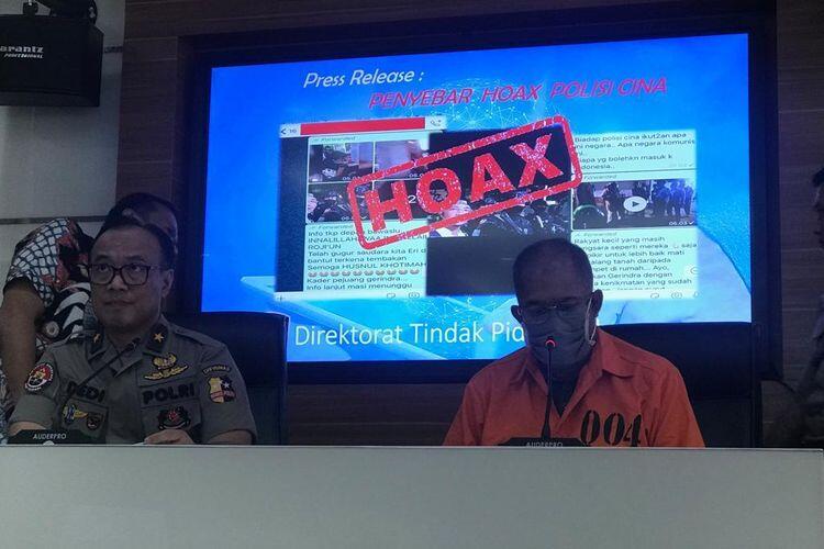 Penyebar Hoaks Ada Brimob dari China Minta Maaf