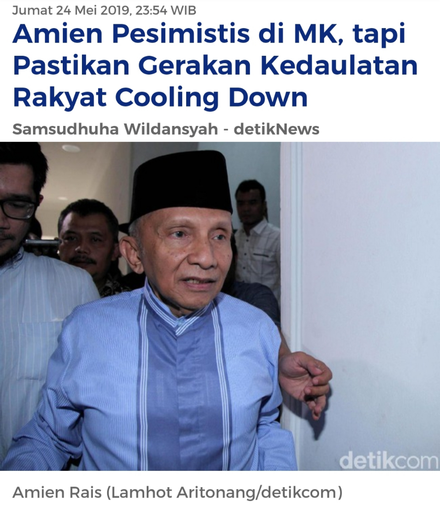 Gugat Pilpres, BW Minta MK Tak Jadi Mahkamah Kalkulator