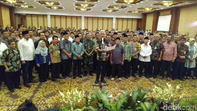Pernyataan Kepala Daerah se-Jateng Tanggapi Situasi Politik Nasional