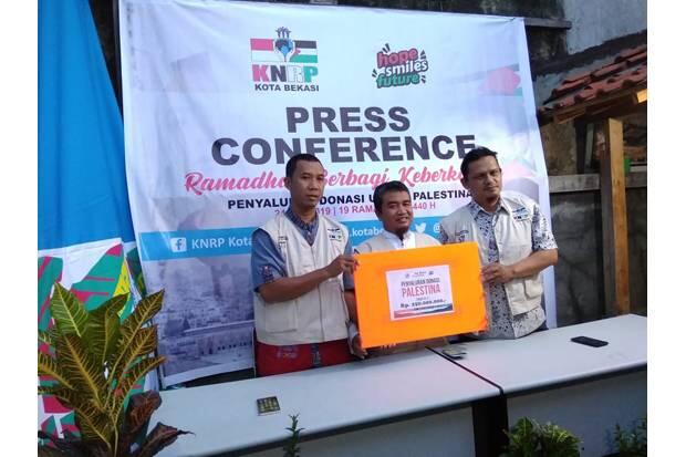 Ramadhan, Warga Bekasi Sumbang Rp250 Juta untuk Palestina