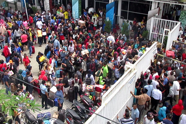Tiket Pesawat Mahal, Pemudik Angkutan Laut Membeludak Tujuan Belawan