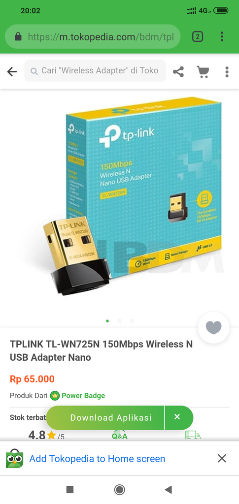 Tanya seputar Wireless Adapter