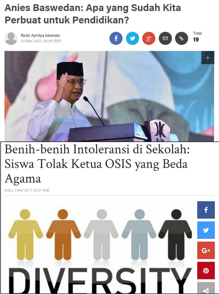 Anies Setelah 1.5 Tahun : Tidak Ada Bukti Saya Intoleran