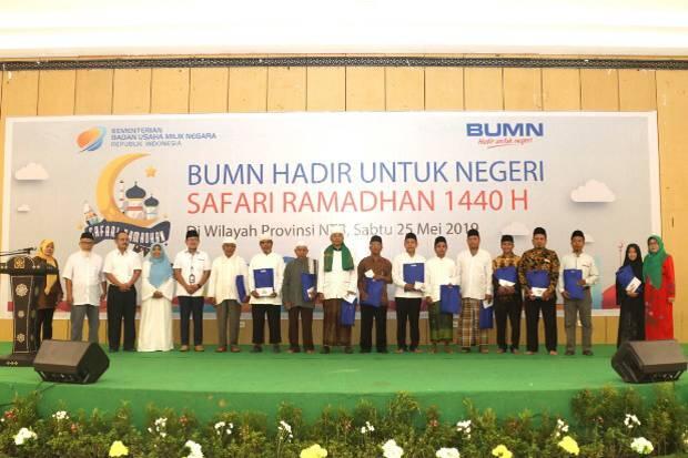 Sinergi 4 BUMN Bawa Cahaya Kebaikan di NTB