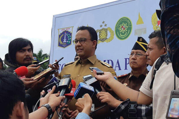 Jalan Thamrin Masih Ditutup, Anies Terus Monitor Perkembangan Situasi
