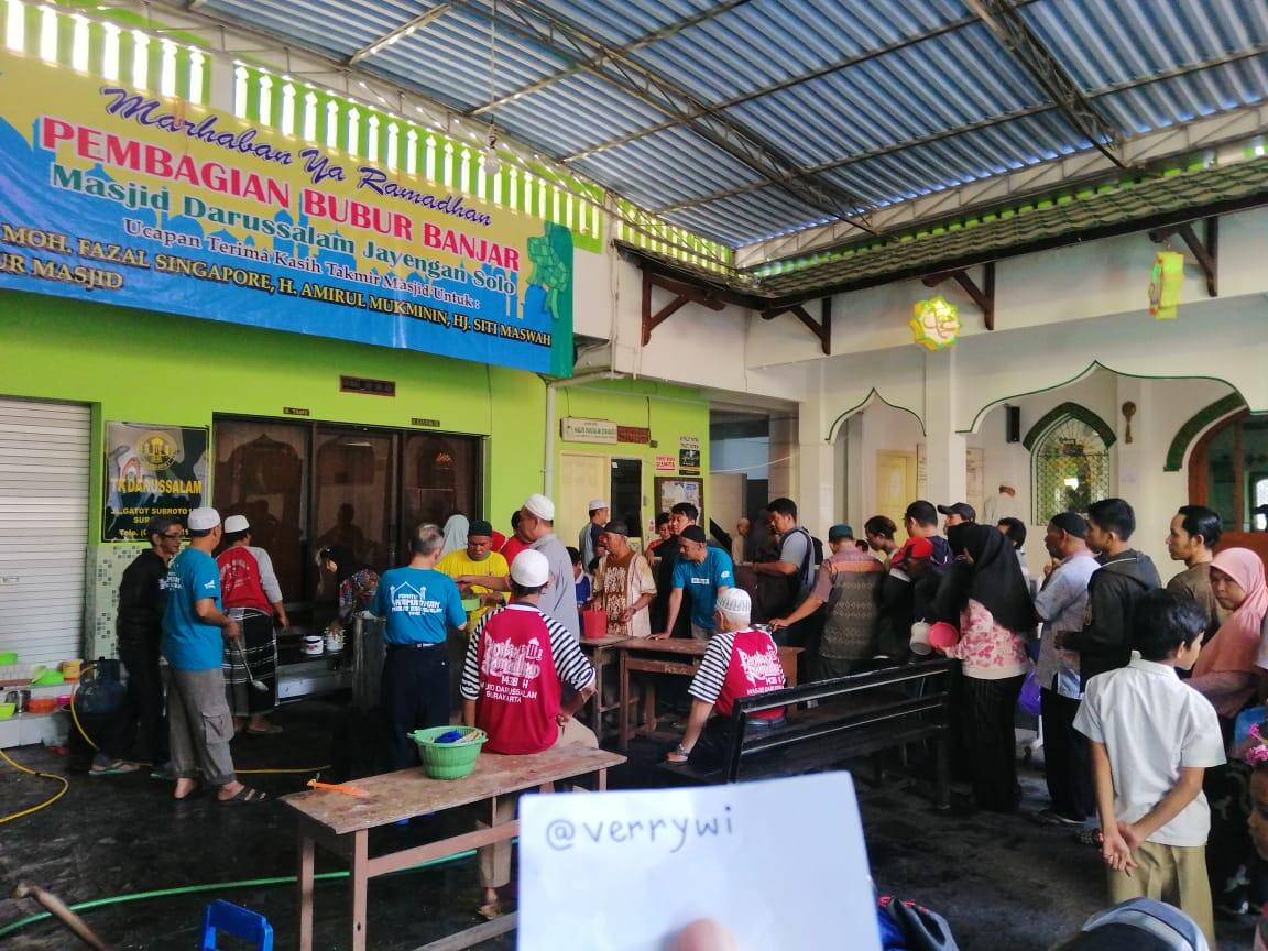 (COCooking2019) Bubur Banjar Samin ( masjid Darrusallam jayengan solo )