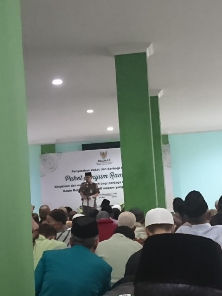 Berbagi Shadaqoh Paket Senyum Ramadhan bersama Baznas Yogyakarta