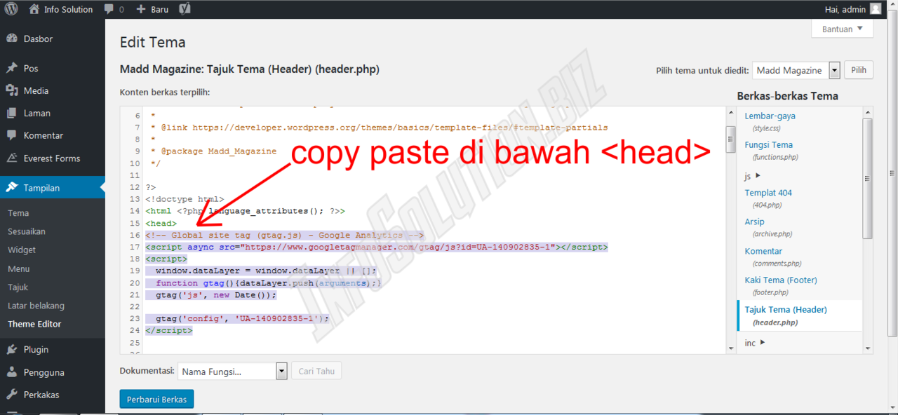 CARA MENDAFTARKAB WEBSITE KITA KE GOOGLE ANALYTICS