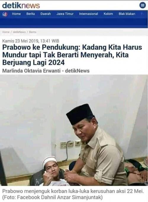 Heboh Kabar Prabowo Akan Kembali Nyapres di 2024, Bagaimana Faktanya?