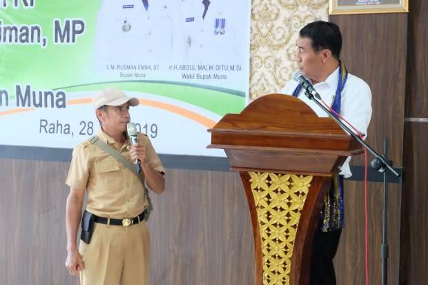 Mentan: PPL di Muna Harus Lebih Disiplin