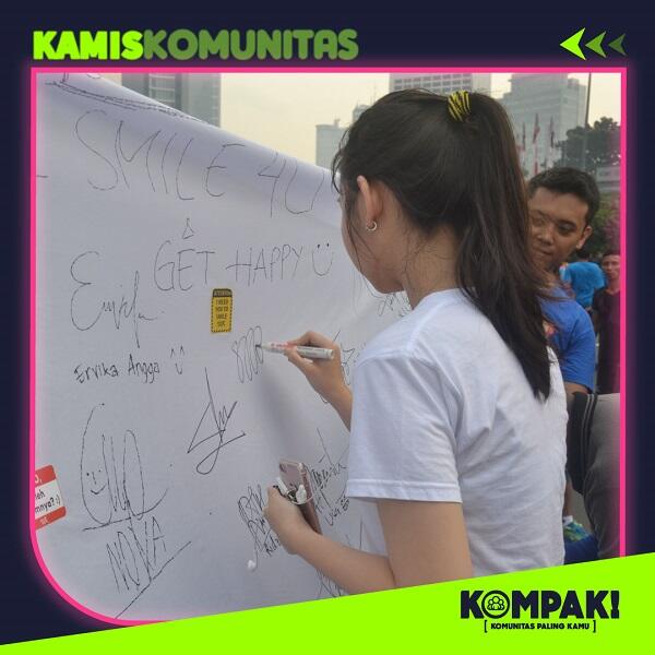 Kamis Komunitas Menyebar Semangat Positif Bareng ISmile4You