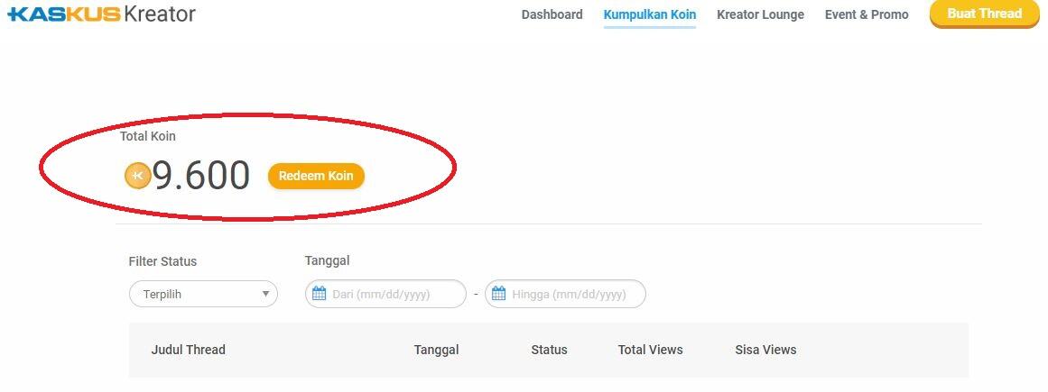 Cek Info Perubahan Pengiriman Bonus Koin KASKUS Kreator di Sini Gan!