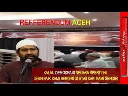 Politik Carut Marut !! Akhirnya Mantan Panglima GAM Minta Referendum.