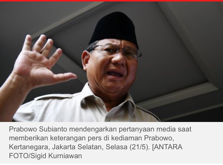 Tak Percaya Media Tapi Prabowo ke MK Bawa Link Berita, Ini Kata BPN