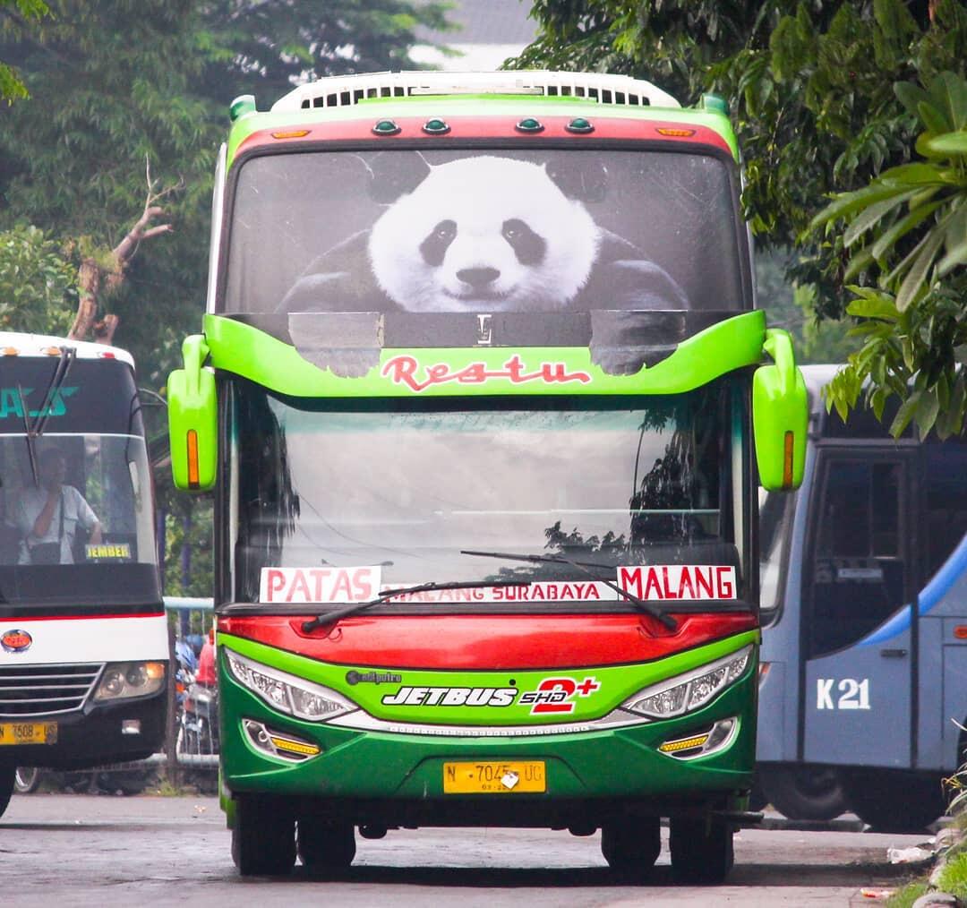 etika menyalip bus di jalan tol