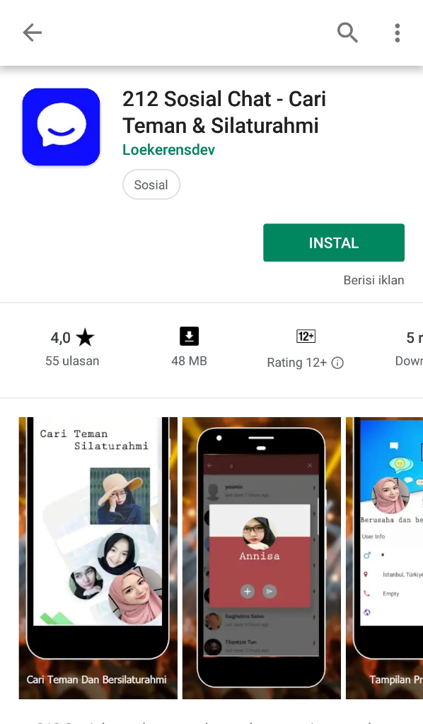 Diklaim Pengganti WhatsApp, 212 Messenger Ternyata Cuma aplikasi yang Dimodifikasi