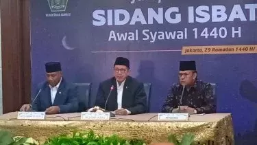 Idul Fitri 1 Syawal 1440 Hijriah Ditetapkan Rabu 5 Juni 2019