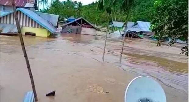 Delapan Rumah di Konawe Utara Hanyut Terbawa Banjir
