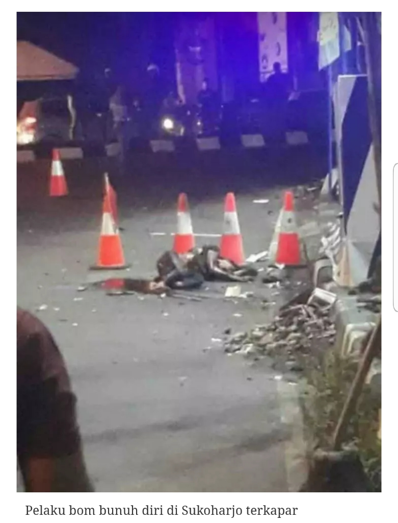 Ini Wajah Pelaku Bom Bunuh Diri Di Sukoharjo