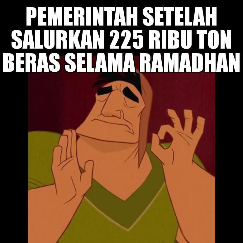 225 Ribu Ton Beras Disalurkan Selama Ramadhan