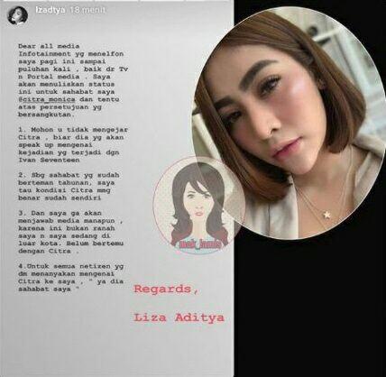 Citra Monica, Wanita yang Digerebek Bersama Ifan Seventeen Berstatus Janda