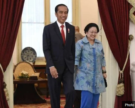 Jokowi ke Rumah Megawati Lewat Pintu Belakang