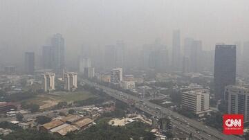 Udara Jakarta Sempat Terburuk di Dunia Saat Libur Lebaran
