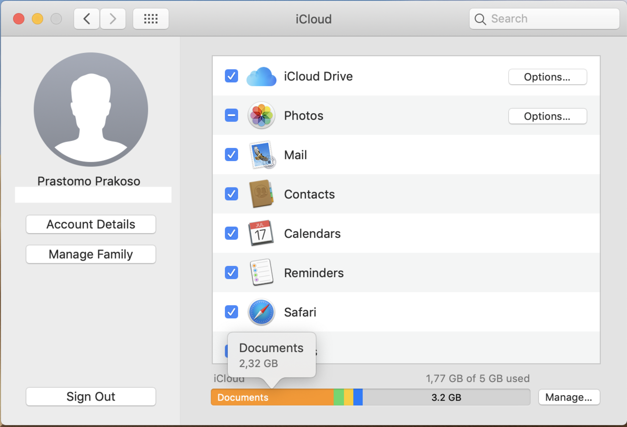 Icloud backup