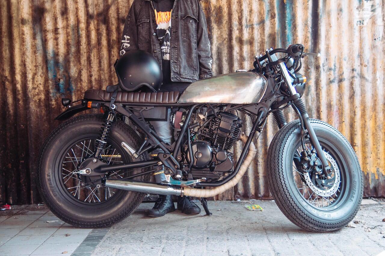 Yamaha X Cafe Racer Custom | Yang di Bekasi masuk
