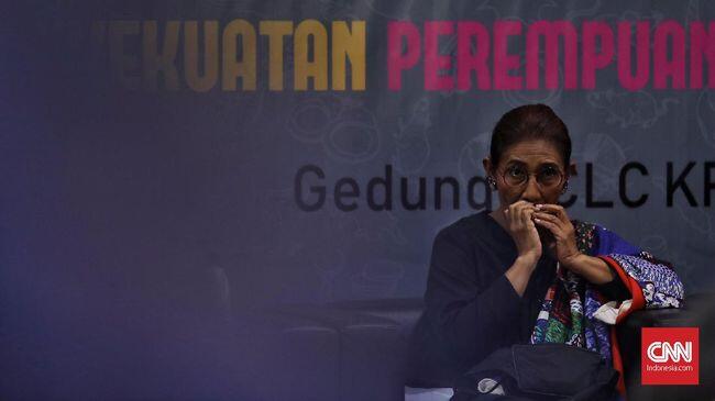 Susi Pasrah Jika Tak Dipilih Jokowi Jadi Menteri Lagi