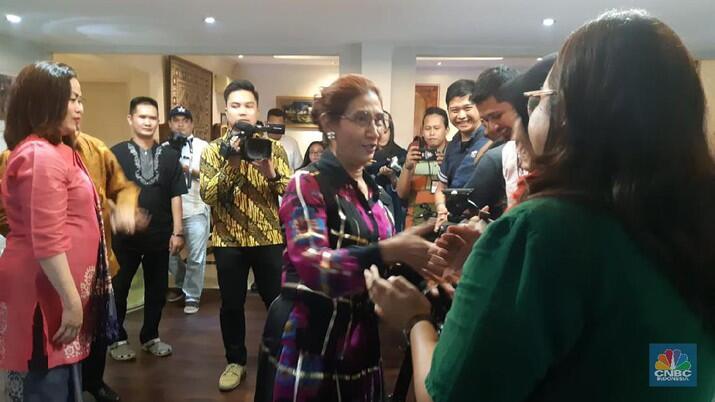 Susi Pasrah Jika Tak Dipilih Jokowi Jadi Menteri Lagi