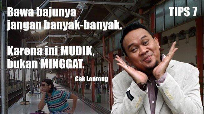 TIPS MUDIK ala CAK LONTONG