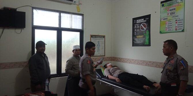 Atur Lalin, Polisi Ditusuk oleh Orang Tak Dikenal