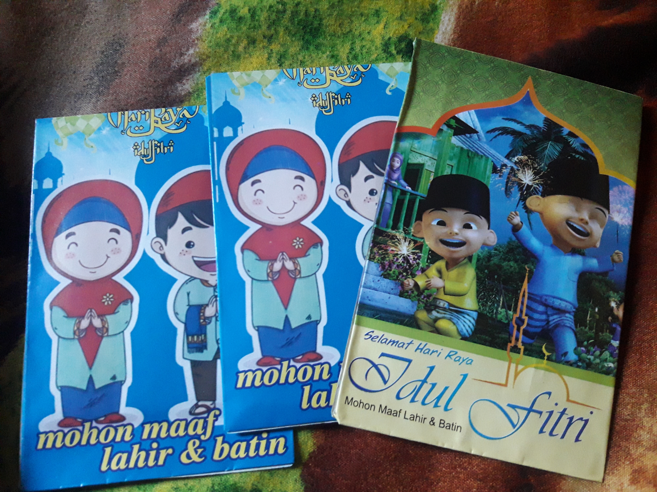 Indahnya mudik, bagi-bagi angpao dan makan ketupat