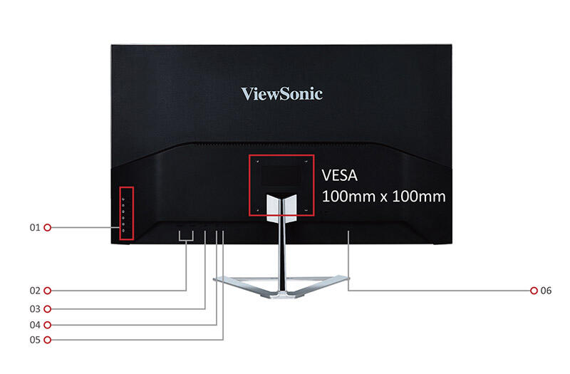 ViewSonic VX3276-2K-mhd, Monitor Entertain dengan Bazel Tipis