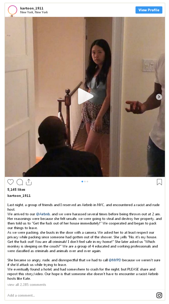 Airbnb Host Kicks Out Black Guests After Calling Them 'Monkeys'