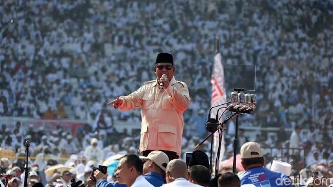 Klaim Menang 52 Persen, Prabowo Nyatakan Kuasai Suara Jakarta