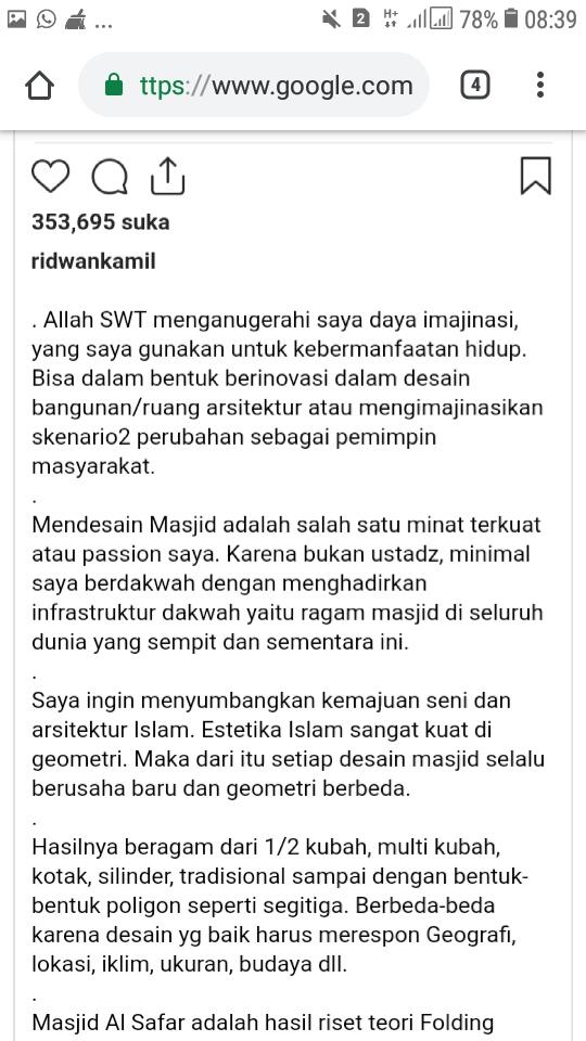 Masjid Al Safar Bandung Diduga Sebagai Simbol Iluminati. Bagaimana Pendapatmu?