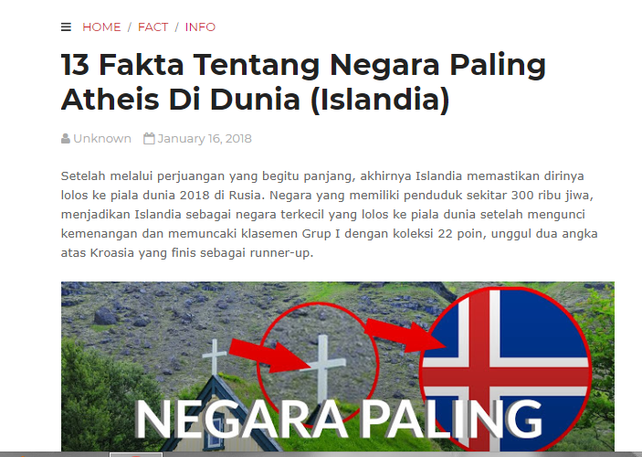 Indeks Perdamaian Global 2019: Islandia Paling Damai