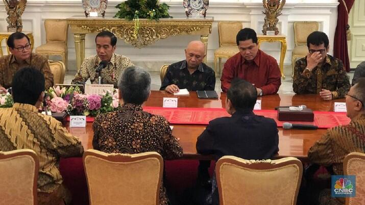 Ekspor Jeblok, Jokowi Jengkel di Depan Pengusaha