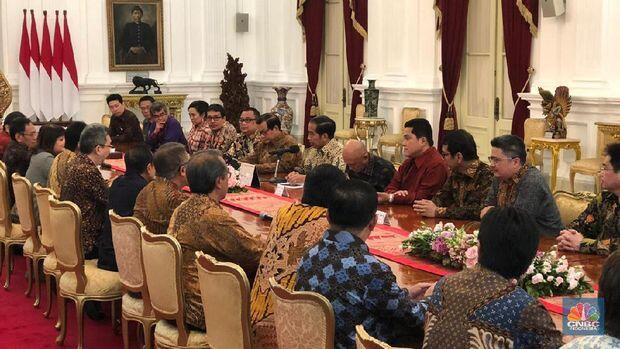 Ekspor Jeblok, Jokowi Jengkel di Depan Pengusaha