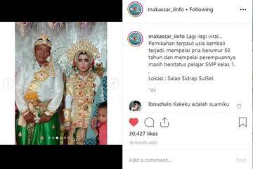 Viral Seorang Kakek Menikahi Gadis Belia, Menurut Agan Nafsu atau Cinta?