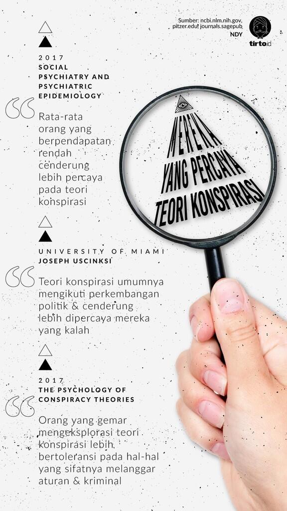 Kenapa Ada Banyak Orang yang Percaya Teori Konspirasi?