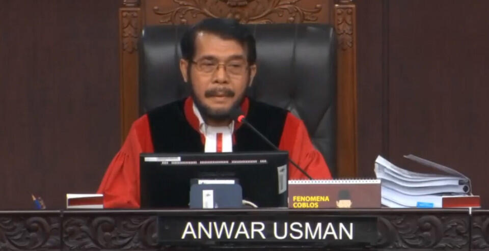 Buka Sidang Perdana Sengketa Pilpres, Ketua MK: Kami Tidak Bisa Diintervensi Siapapun