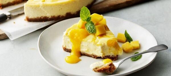 Resep Simple Mango Cheese Cake, Dessert Favorit Banyak Orang