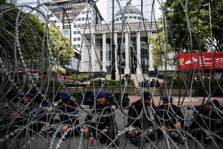 MK Bantah Adanya Ancaman Terhadap 9 Hakim Konstitusi Terkait Sengketa Hasil Pilpres