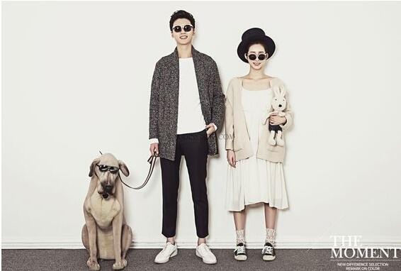Foto Pre-Wedding Indoor Sangat Minimalis Untuk Pasangan Korea