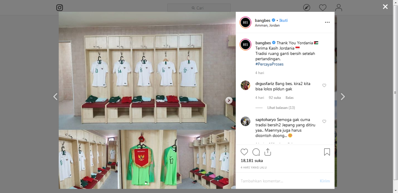 Kalah !! Timnas Indonesia Malah Dipuji Netizen Karena Lakukan Hal Ini