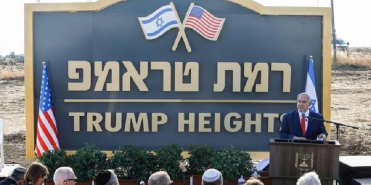 PM Israel Namai Permukiman Golan sebagai "Dataran Tinggi Trump"